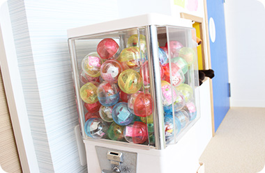 ガチャガチャのプレゼント